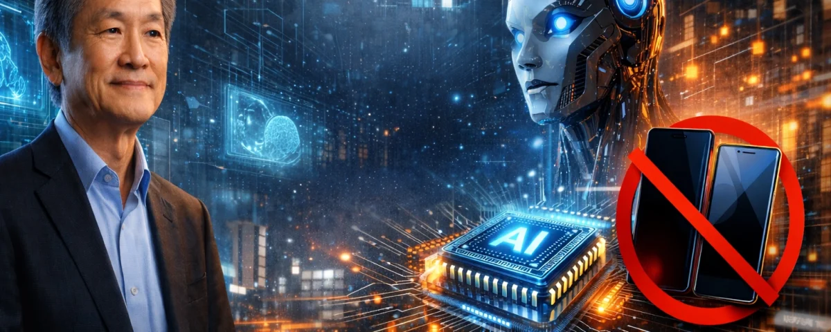 Asus Chairman Plans to Go “All in AI” and Stop Making Phones