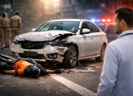 Gurgaon Doctor Runs Over Swiggy Deliveryman Multiple Times