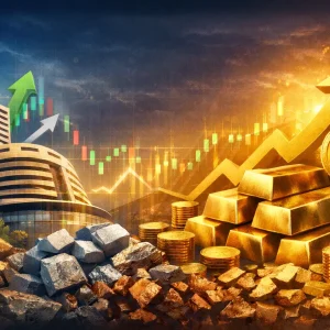 Sensex and Nifty Rally as Metal Stocks Shine and Gold Hits Record High