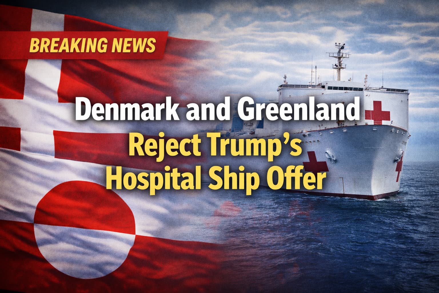 Denmark and Greenland Reject Trump's Hospital Ship Offer