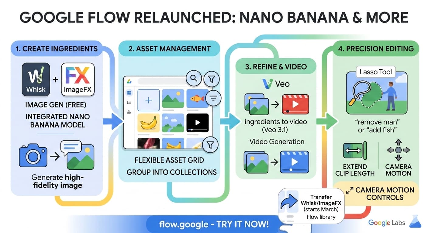 Google Flow Relaunched