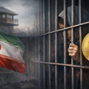 Iranian activist behind bars in prison