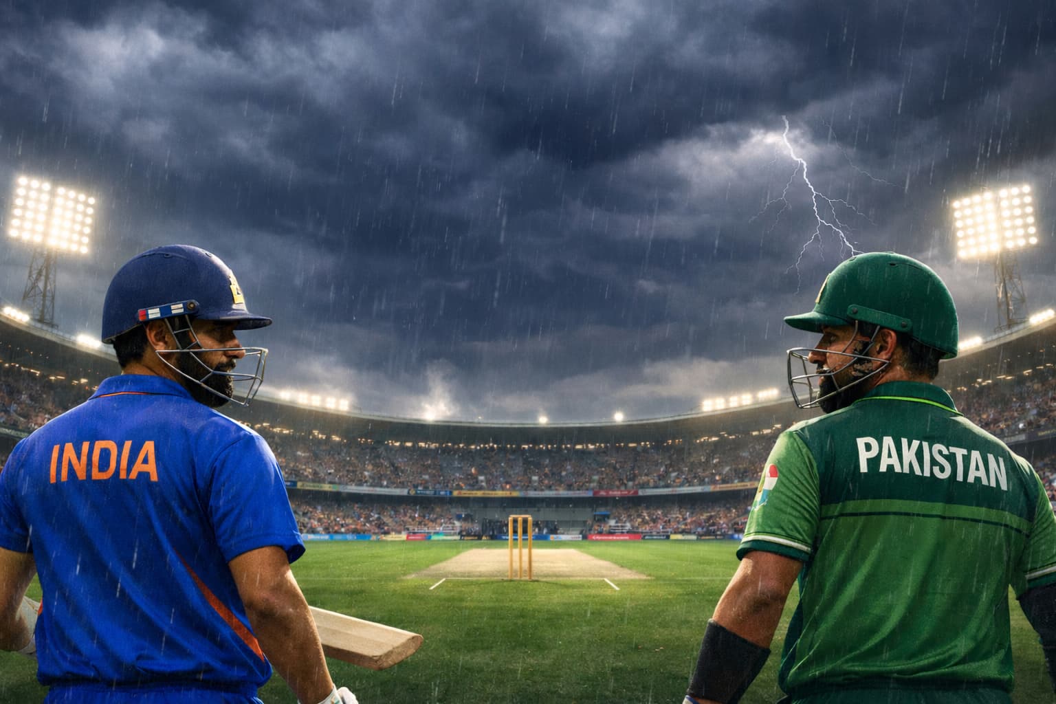 Rain Looms Over India-Pakistan T20 World Cup Match