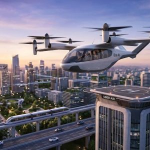 Uber to launch electric air taxis