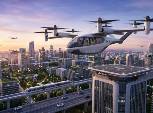 Uber to Launch Electric Air Taxis