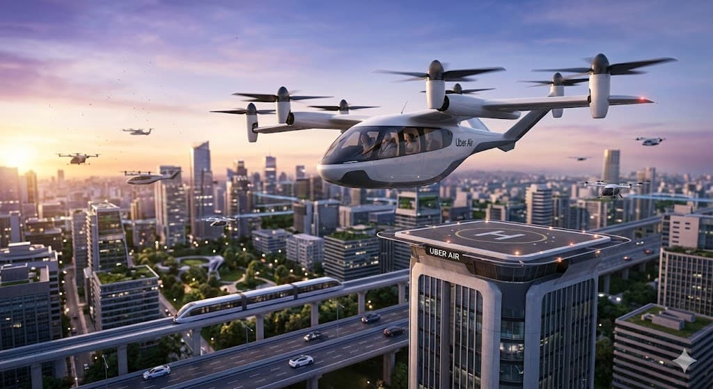 Uber to launch electric air taxis