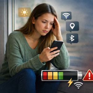 Smartphone troubles and low battery