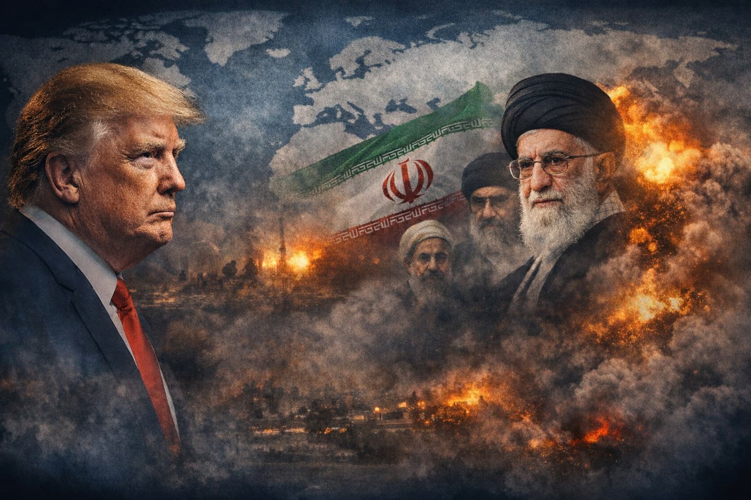 Trump and Khamenei