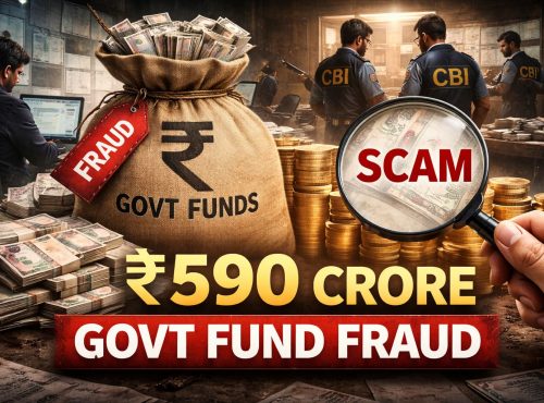 ₹590 Crore Government Fund Fraud