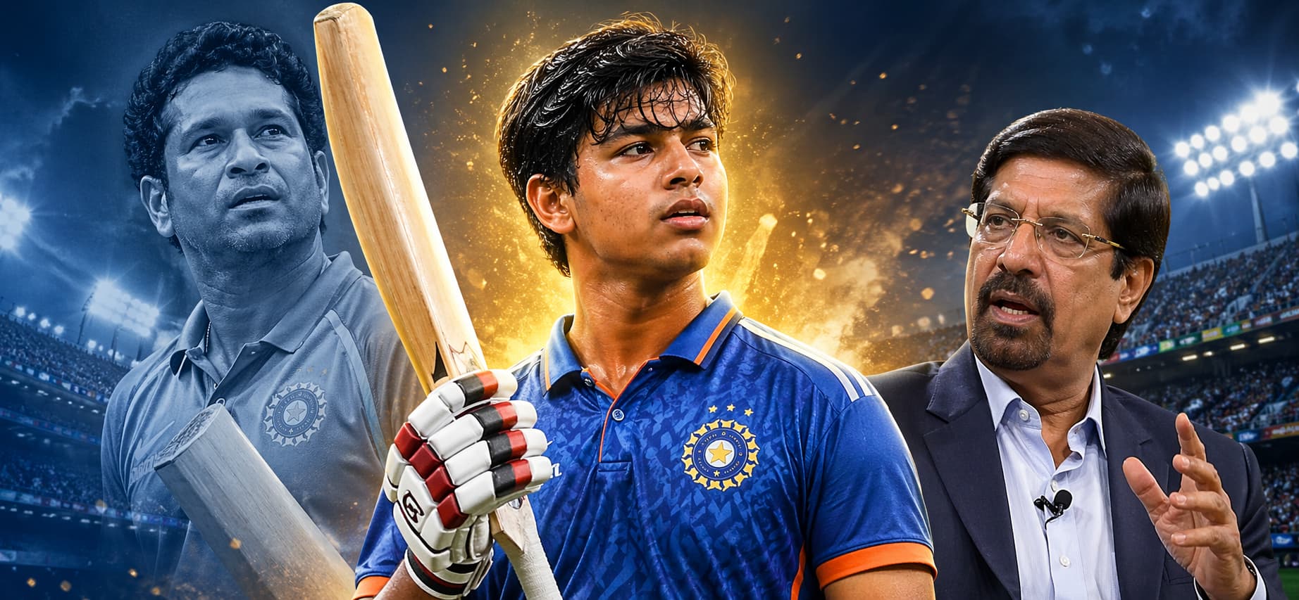 Cricket legends in the spotlight