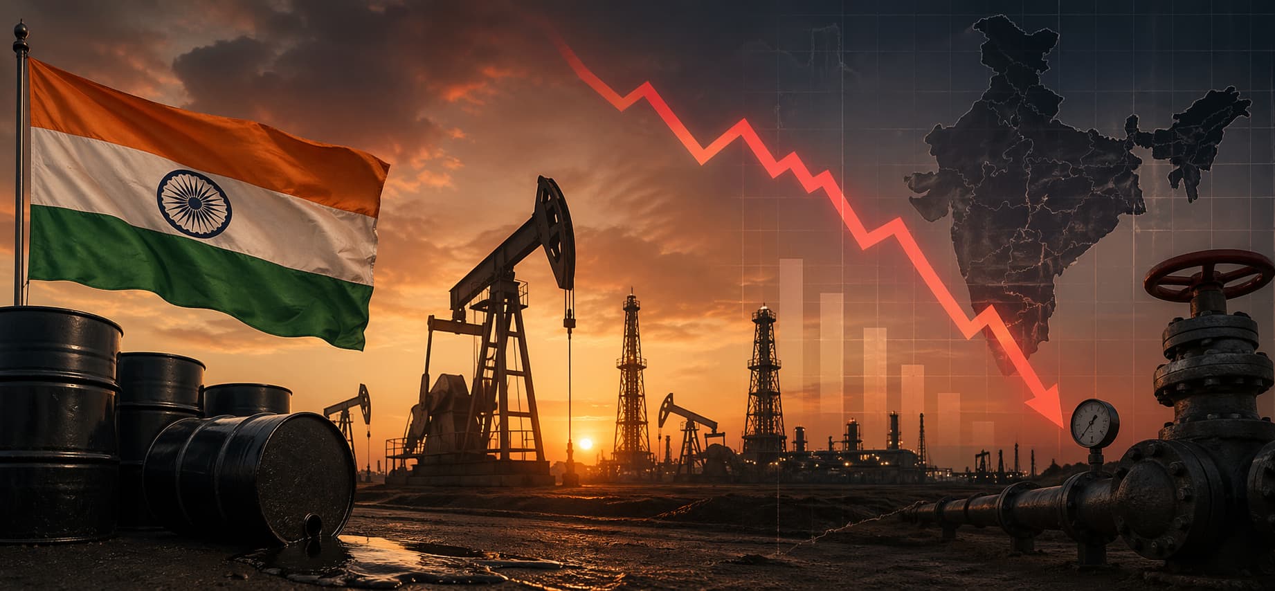 Decline of India's oil industry