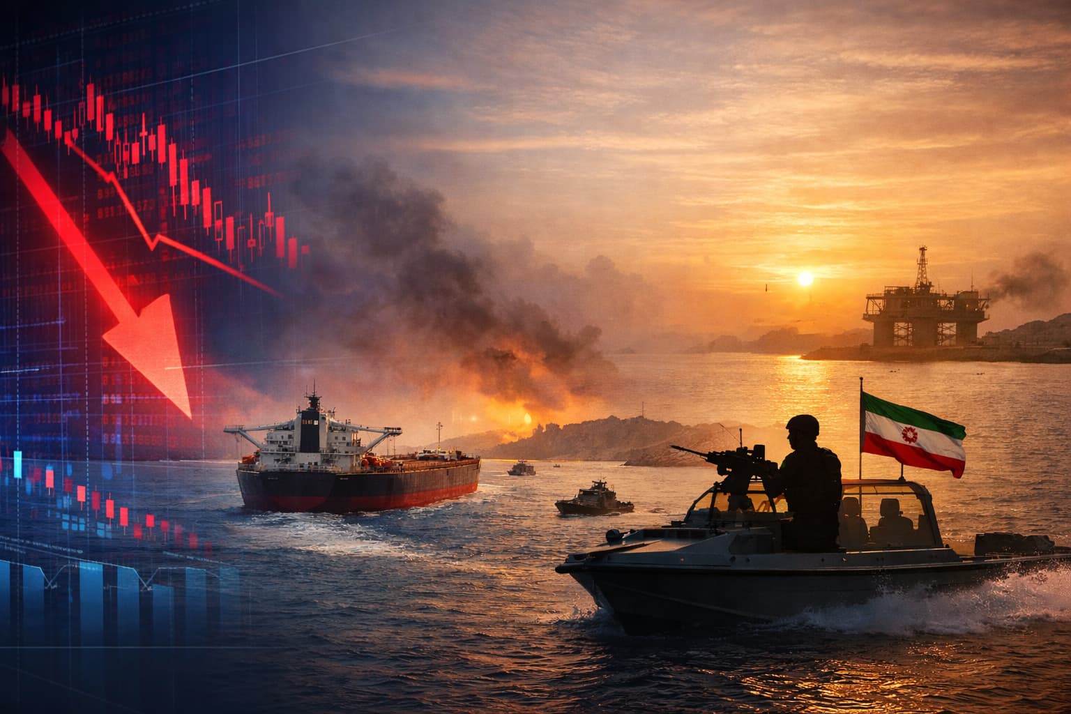 Financial markets and maritime tensions