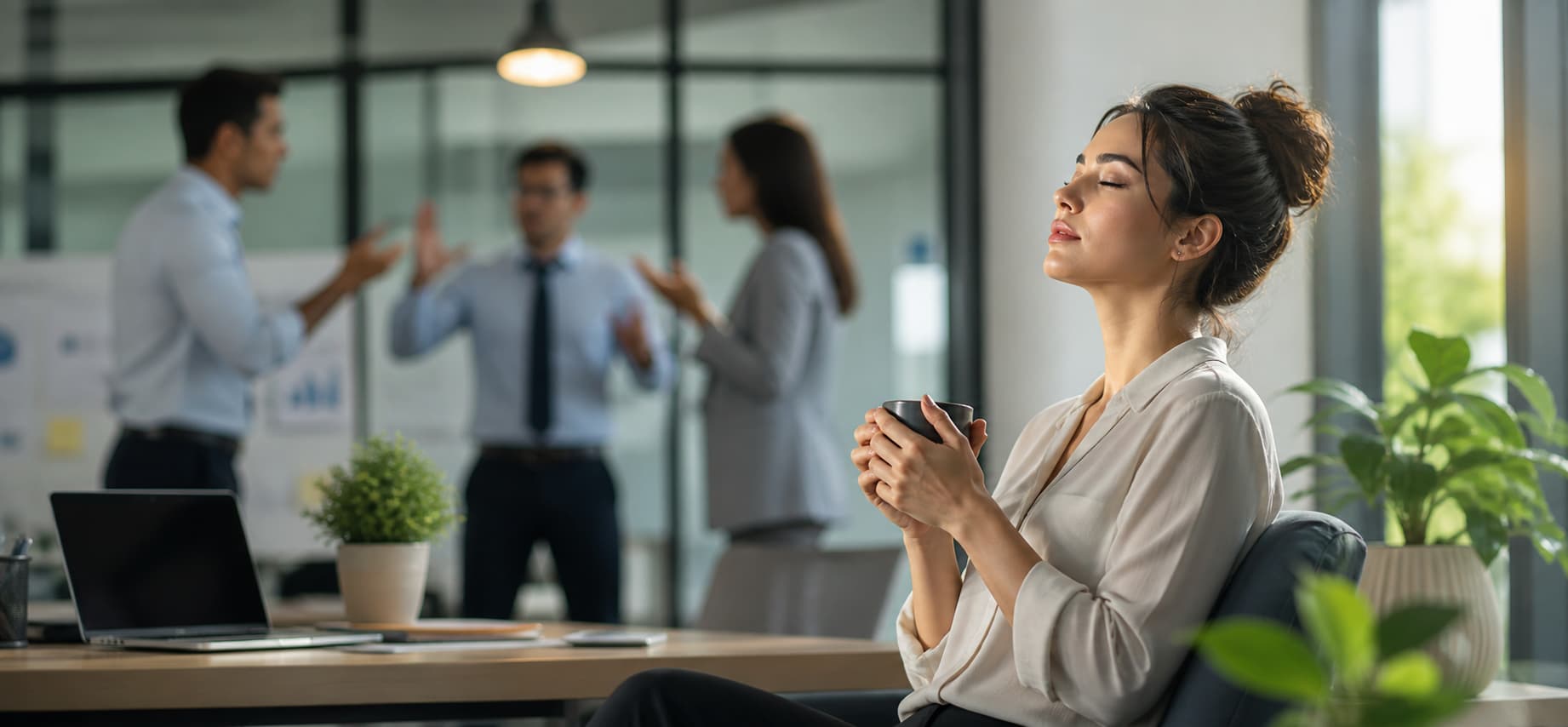 Eeclaim Calm Office conflict Mental Health